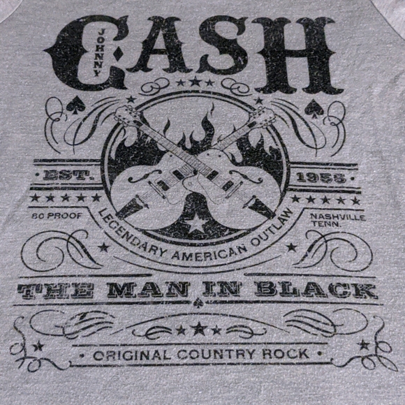 Cash Tops - Johnny Cash women's top